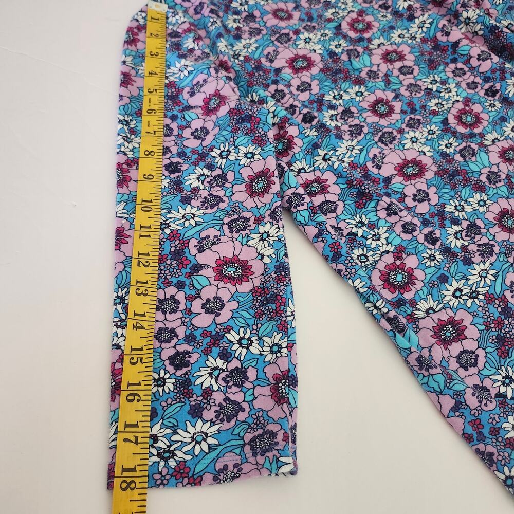Talbots The Tee Floral 3/4 Sleeves Shirt Size Medium - Picture 7 of 7